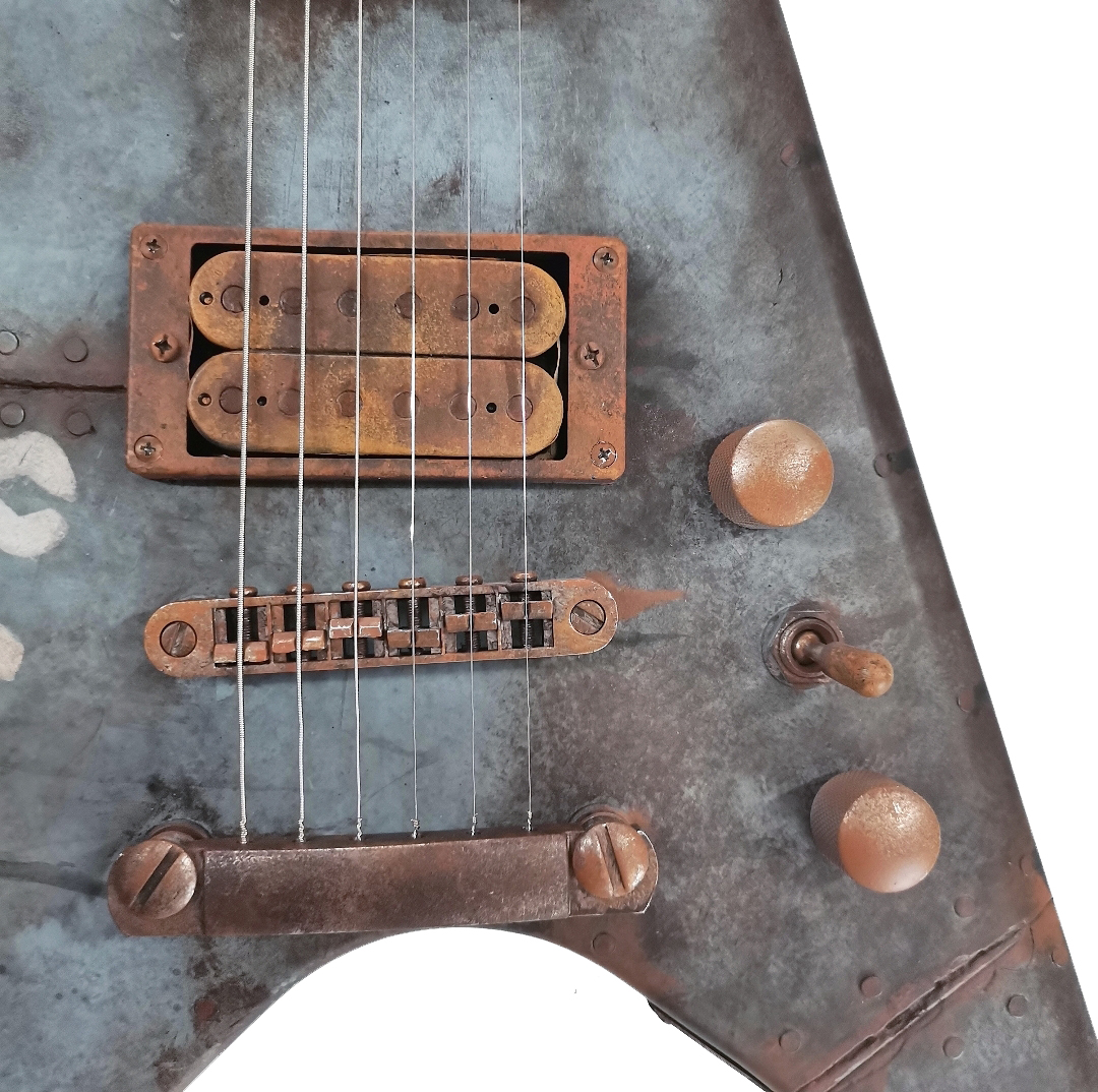 Rusty Army Grey RR detail 2