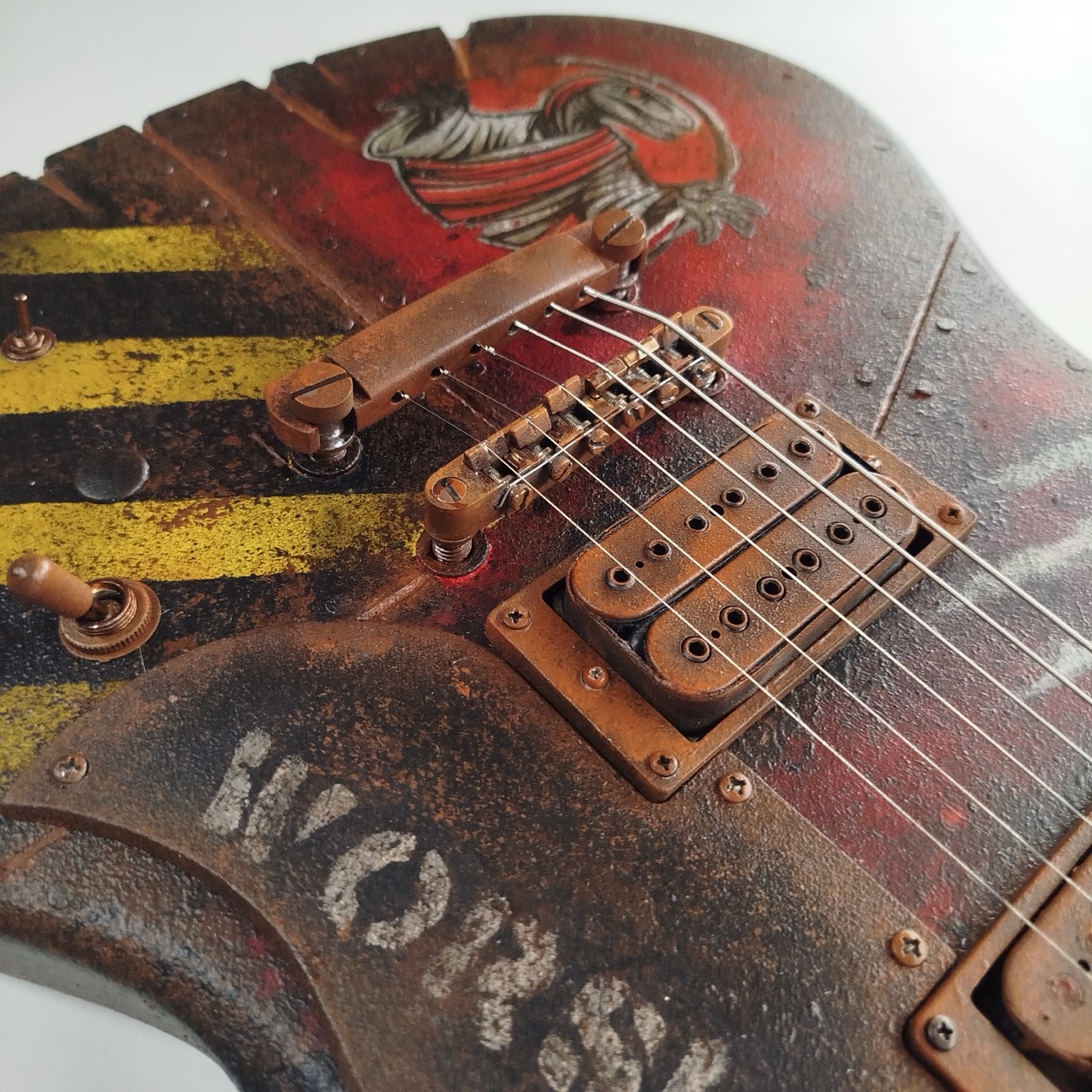 Fireman Red ‘Raptor Jesus’ DC detail 5