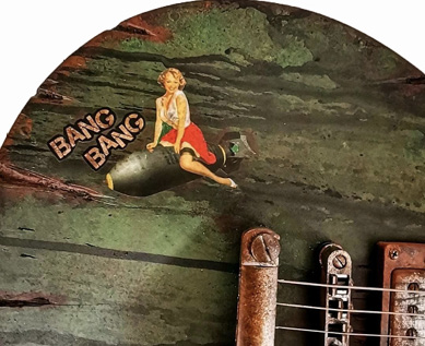 Rusty Army Green LP detail 6