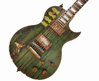 Rusty Army Green LP detail 5