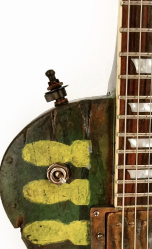 Rusty Army Green LP detail 3