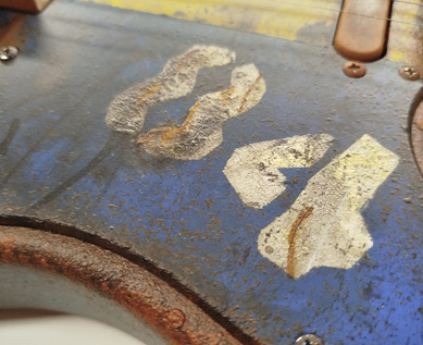 Rusty Fallout Blue T image 6
