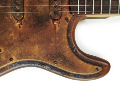 Rusty Metal Black ST detail 3
