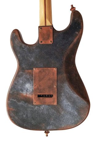 Rusty Metal Black ST detail
