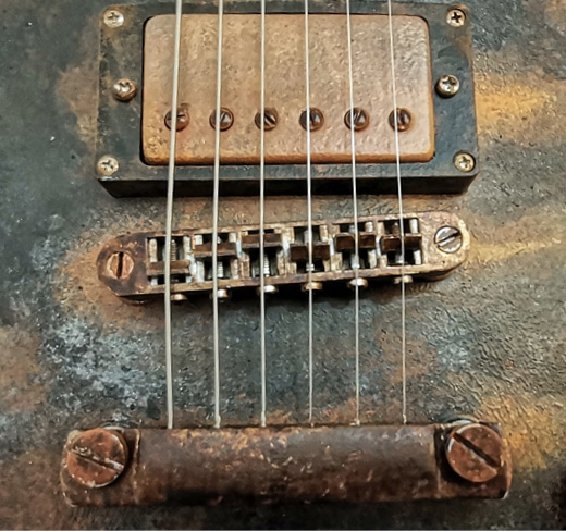 Rusty Metal Black LP detail 2