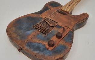 Rusty Metal Black T image 3