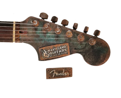 Submarine Green Fender Jaguar detail 6