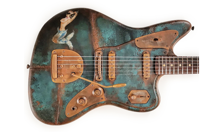 Submarine Green Fender Jaguar image 1
